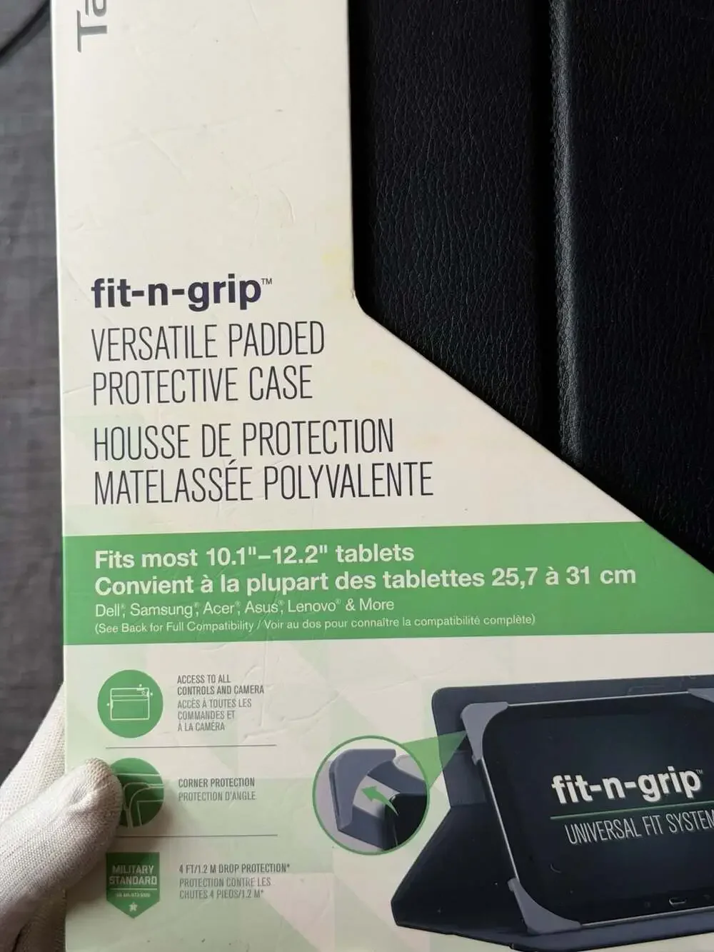 Targus Fit-n-Grip Universal Protective Tablet Case for 10.1